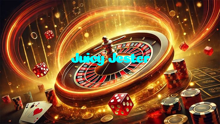 Juicy Jester casino presented on mobile device in Pakistan with slots and live games